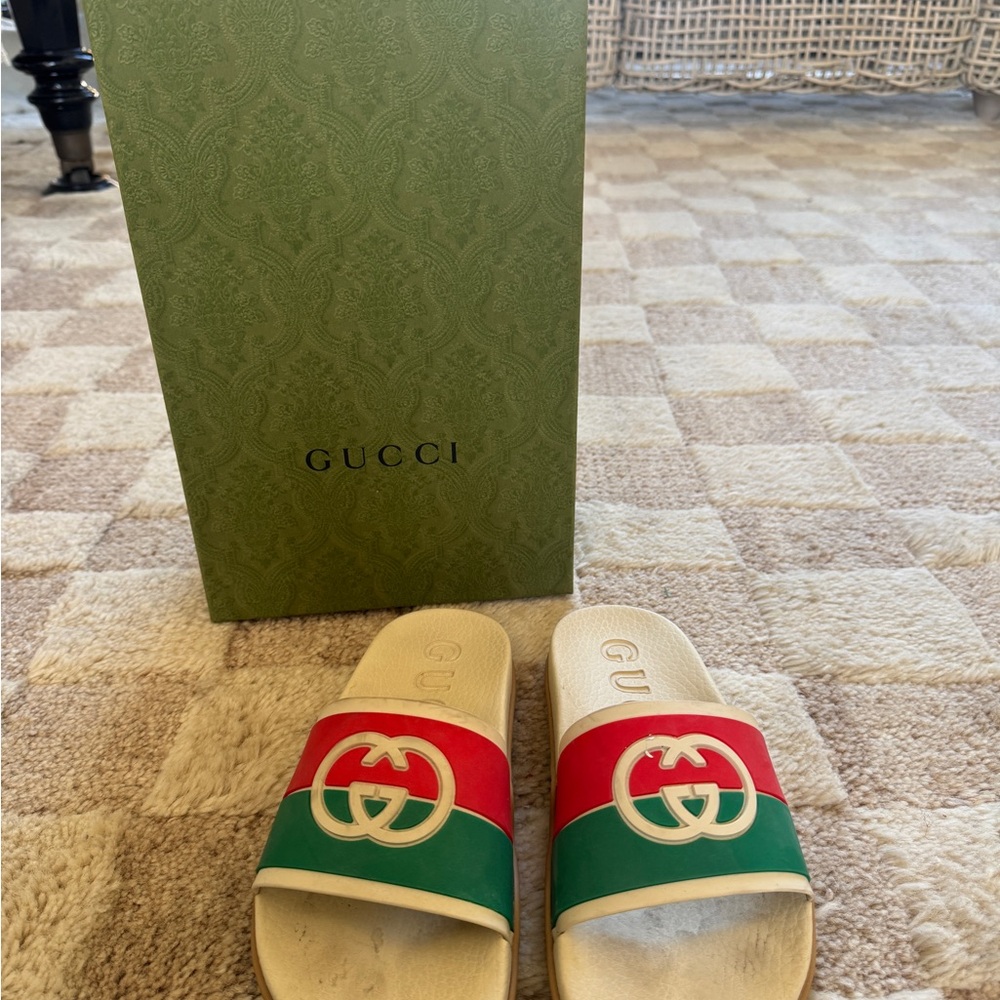 Gucci Green Patterned Box - Picture 2 of 4